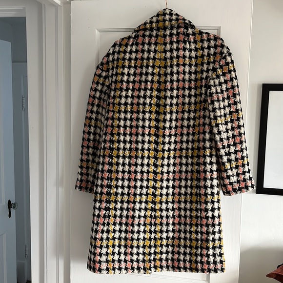 J.Crew Collection Lurex tweed oversized coat - Picture 9 of 11